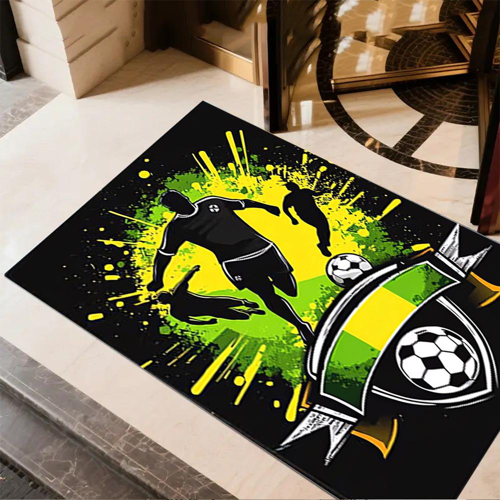 1pc soccer ball rug home carpet design for office decor gift living room bedroom