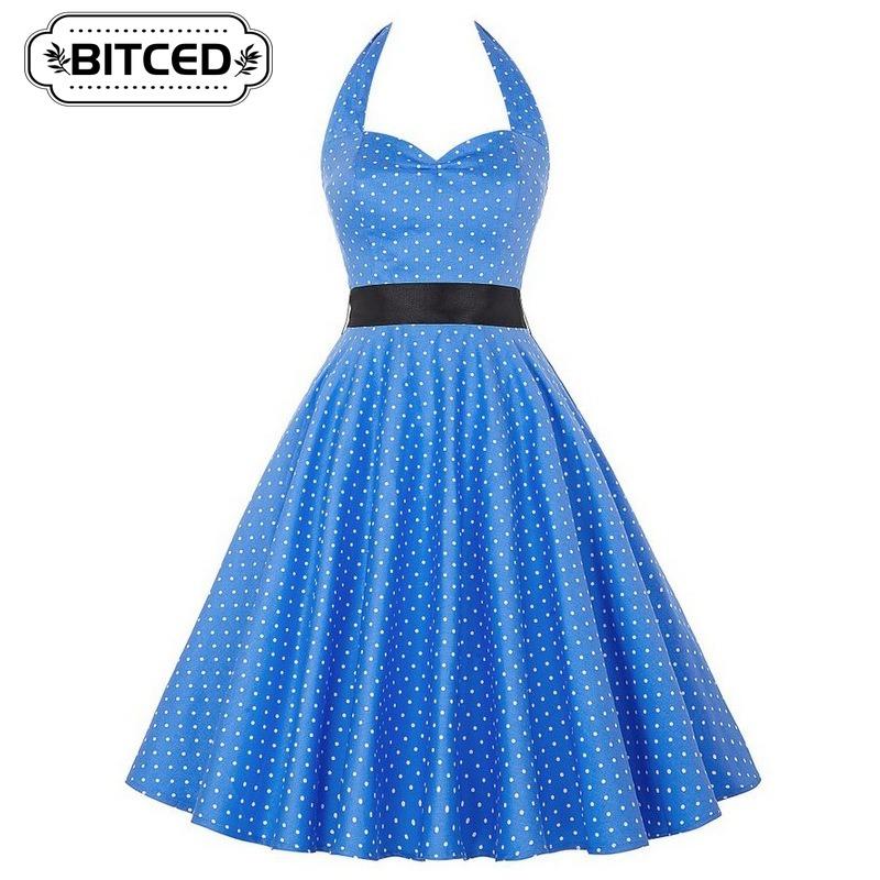 BITCED Fashion Summer Spring Sleeveless V-Neck Casual Dresses