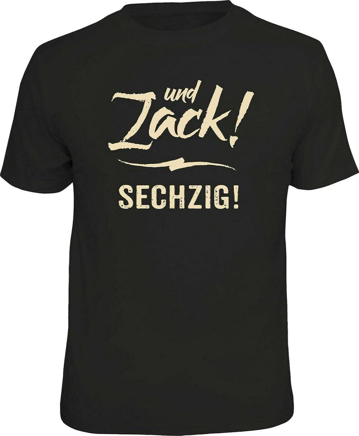 Funny 60th Birthday T-Shirts - and Zack - Sixty - Men s T Shirt Sayings 3XL чёрный