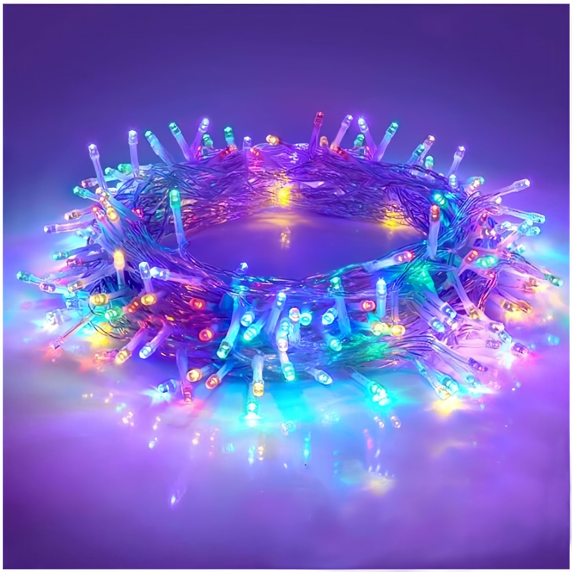 

Candy88 LED String Lights for Outdoor Use, Waterproof, 10m (100 Bulbs), 30m (300 Bulbs), 100m (800 Bulbs), 8 Lighting Patterns, Memory Function,