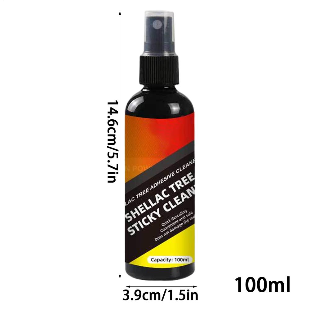 

100ml Car Gum Shellacs Bird Droppings Remover Paint Surface Decontamination Yellow Spot Resin Mucus Cleaning Agent For Car Auto