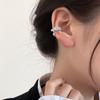 Sternenhimmel Perlenquaste Ohrhaken mit Zirkonia – Kein Piercing erforderlich