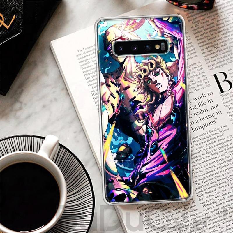JoJo Adventure Giorno Giovanna Cover For Samsung Galaxy S8 S9 Plus S10 Lite Note 8 9 10 Pro 20 Ultra S7 Edge M11 M21 M32 M51 Pri