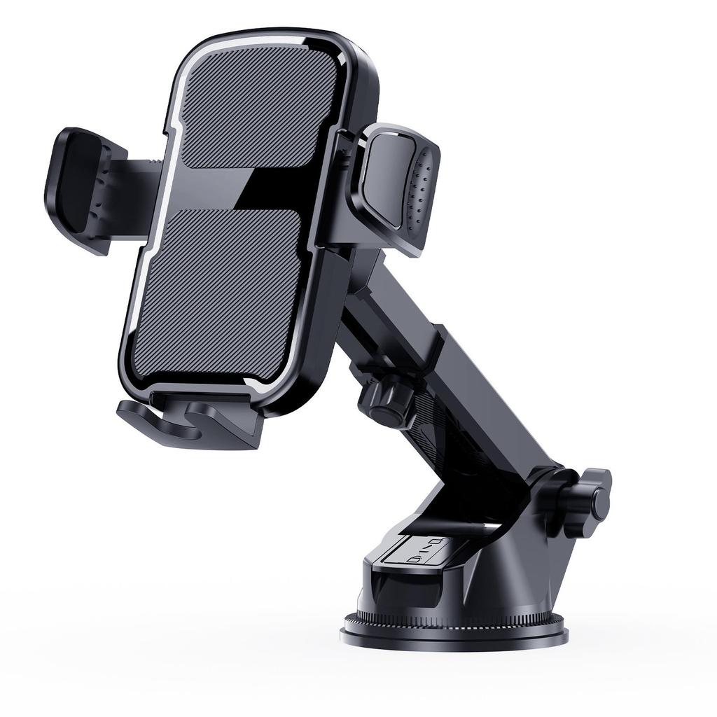 Cross-Border Telescopic Car Phone Holder with Multi-Angle Rotation and Vacuum Suction Cup