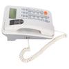 KXT2027CID Corded Telephone Caller ID Semi Hands   24 Ringtones Fixed Landline Phone with Display for   Hotel(Black )