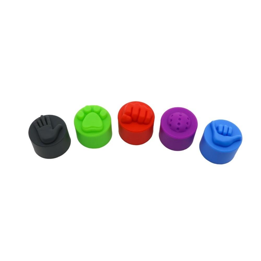 Fun Gesture Design Pickleball Paddle End Caps Universal Pickleball Accessories