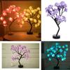 LED Table Lamp Rose Flower Tree USB Night Lights Home Decoration Xmas Christmas Wedding Bedroom Decor
