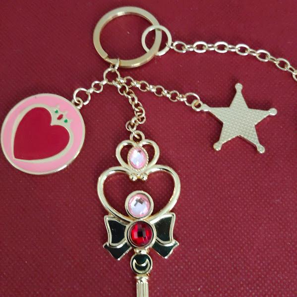 Sailor Moon Bag Charm Space-Time Key (Chibiusa) 20th Anniversary Official Bandai Released Japan Limited Authentic Collectible Rare