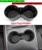 For Tesla Model Y 3 2023 2022 Center Console Storage Organizer Box Tray Armrest Hidden Box Water Cup Holder Interior Accessories