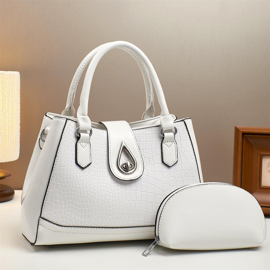 Korean Version of the Mother Bag Soft and Durable Fashion Exquisite New Light Luxury Commuter Shoulder Slanting Cross Handbag
