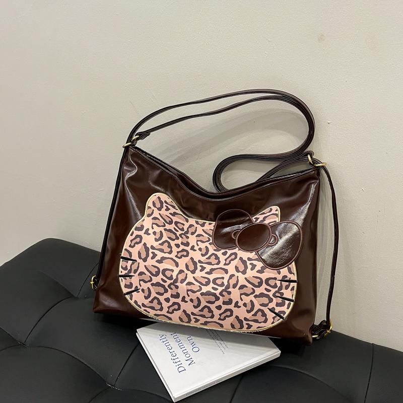 Women's Multi-Function Backpack Cartoon Cat Shoulder Bag