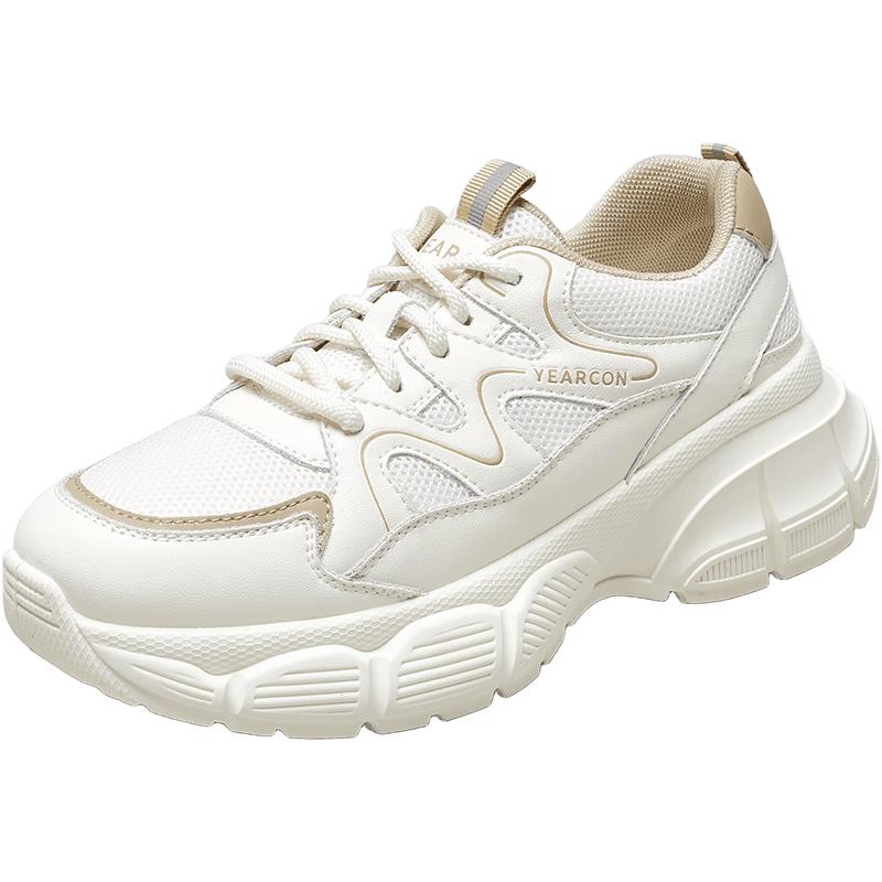 Yearcon Women s Mesh Breathable Casual Dad Shoes 40