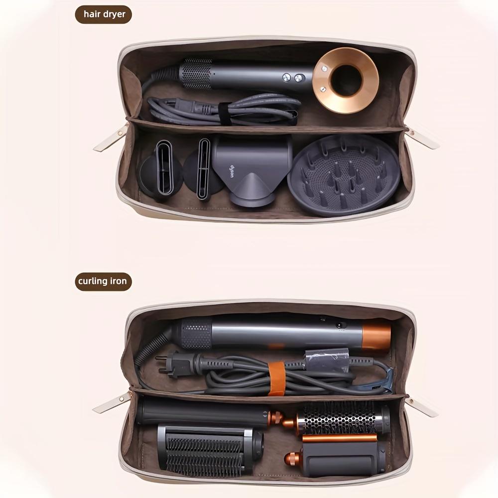 Tragbare Aufbewahrungstasche für Haartrockner auf Reisen, Aufbewahrungsbox für Haartrockner und Lockenstäbe, wasserdicht und staubdicht