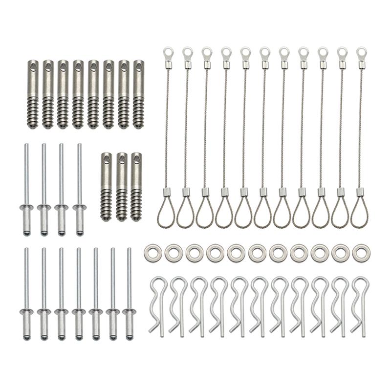 Stainless Steel Clutch Cover Pin Kit Quick Release Tool Belt Cover For Can-Am Can Am Maverick X3 2017 2018 2019 2020 ATV Parts