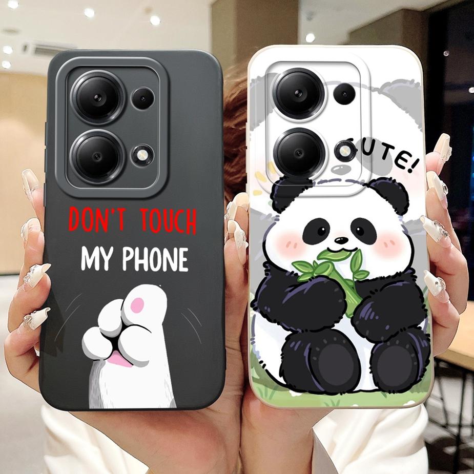For Xiaomi Redmi Note 13 Pro 4G Case Cute Fashion Cartoon Cover Soft TPU Phone Cases For Redmi Note 13 Pro Plus Note13 5G Bumper
