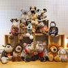 Adorable Jungle Animal Plush Toy Collection Featuring Tiger Lion Elephant Monkey And Giraffe With Soft Short Plush Design For Kids And Collectors