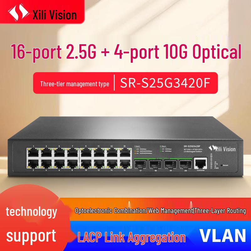Siliwish Multi-Port Ten-Gigabit Ethernet Switch Series