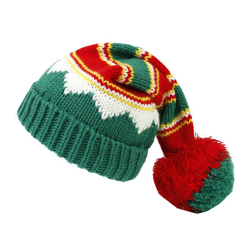 

Детская рождественская шапка с помпоном, зимняя шапка для мамы и ребенка, шапка-бини, аксессуары для младенцев, детская шапка для девочек и мальчиков, рождественский подарок D-Adult