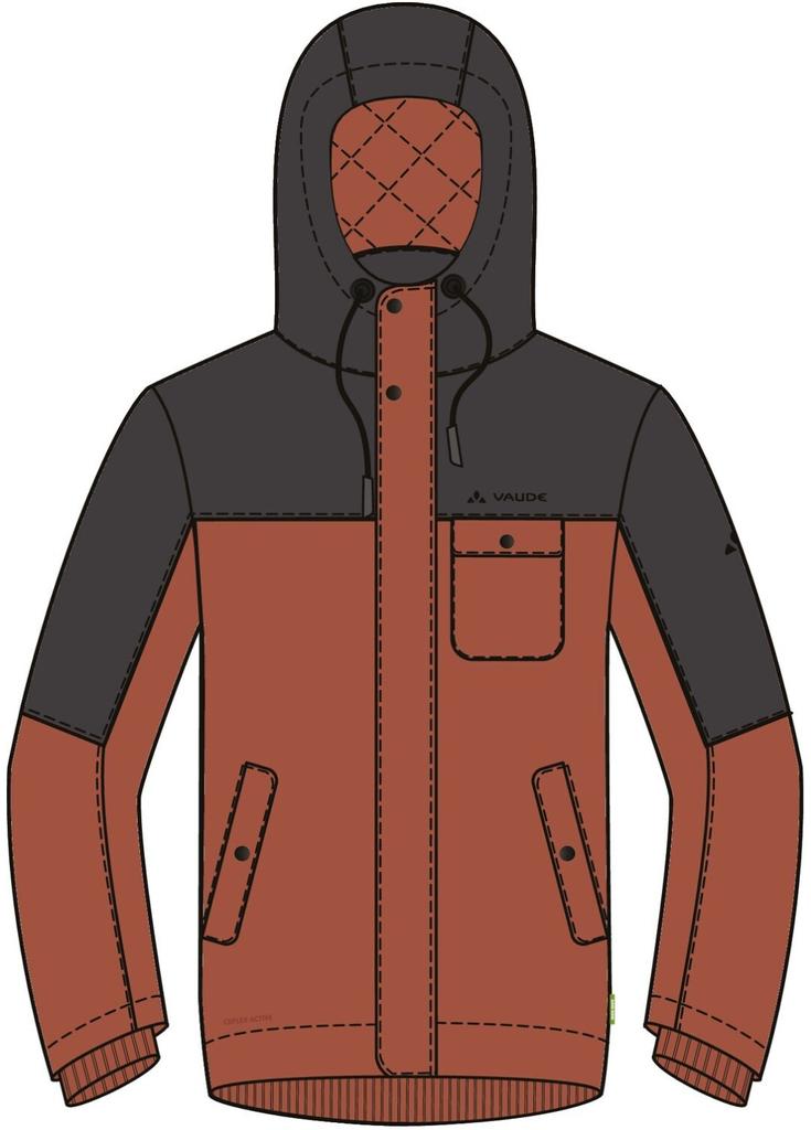 Куртка VAUDE мужская Manukau Jacket II Manukau Jacket II Men (42461) auburn