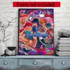 Incredibox Customize Your Name Diamond Painting Round Diamond Diy Frameless Holiday Artwork Suitable For Home Office Wall Decoration