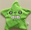 Angry Moving Jumping Stars Plush Toy Cute Yellow Pentagonal Heart Expression Stars Plush Soft Kawaii Fun Toy Gift For Kid Adult