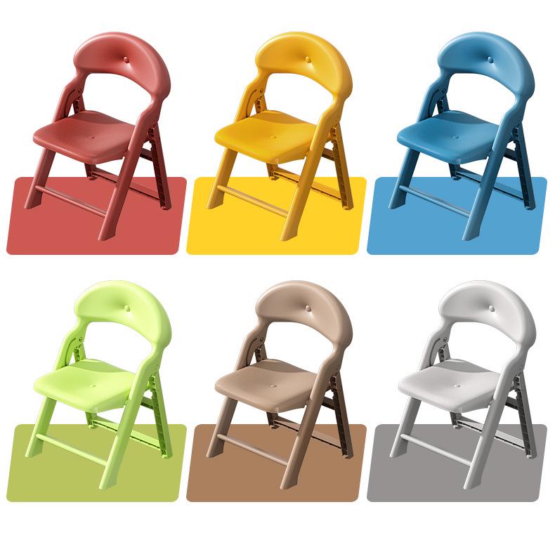 Children's Foldable Backrest Chair - Little Friends Stool