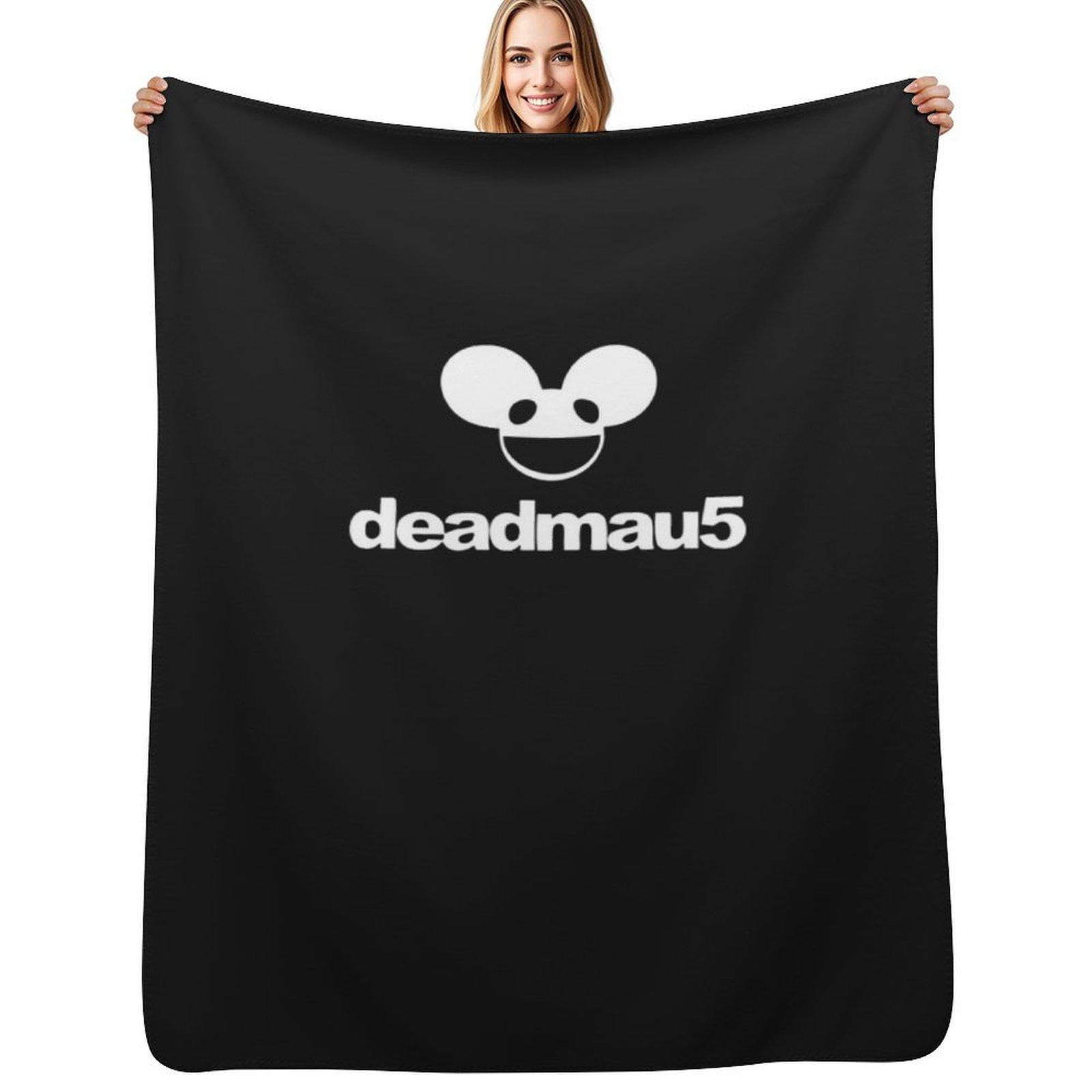 BEST SELLING  Deadmau5 Logo Essential TShirt Throw Blanket Decorative Soft Throw Blanket for Couch Sofa 75x100cm