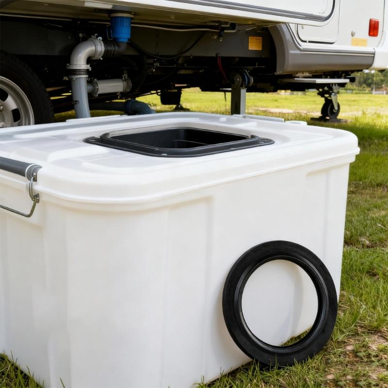 Leak Proof Toilet Seal Rings Heavy Duty Rubber Gasket Universal Fit Long Lasting Toilet Seal for Campers Waste Tanks