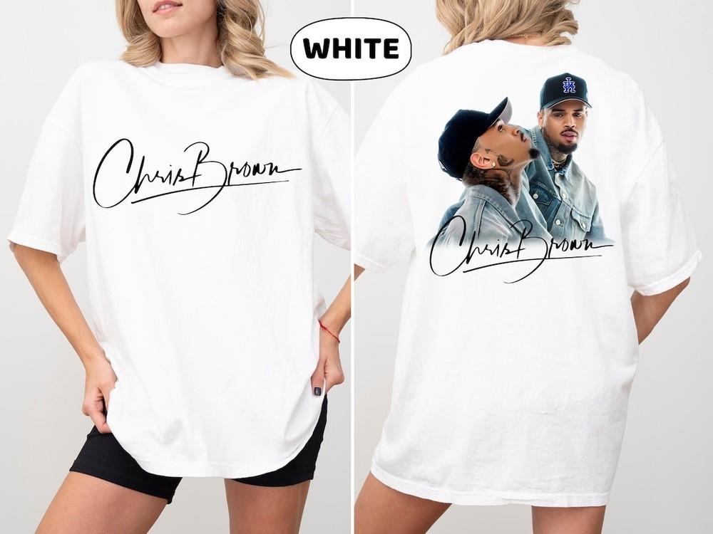 Chris Brown Shirt, Chris Brown 2025 Tour Shirt, Chris Brown Signature Shirt Unisex T-Shirt M