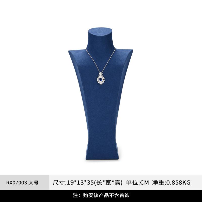 Premium Jewelry Display Stand Luxury Necklace Pendant Bust Counter Showcase Props