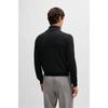 BOSS Cashmere Roll Neck Knit Sweater Black 50501624001