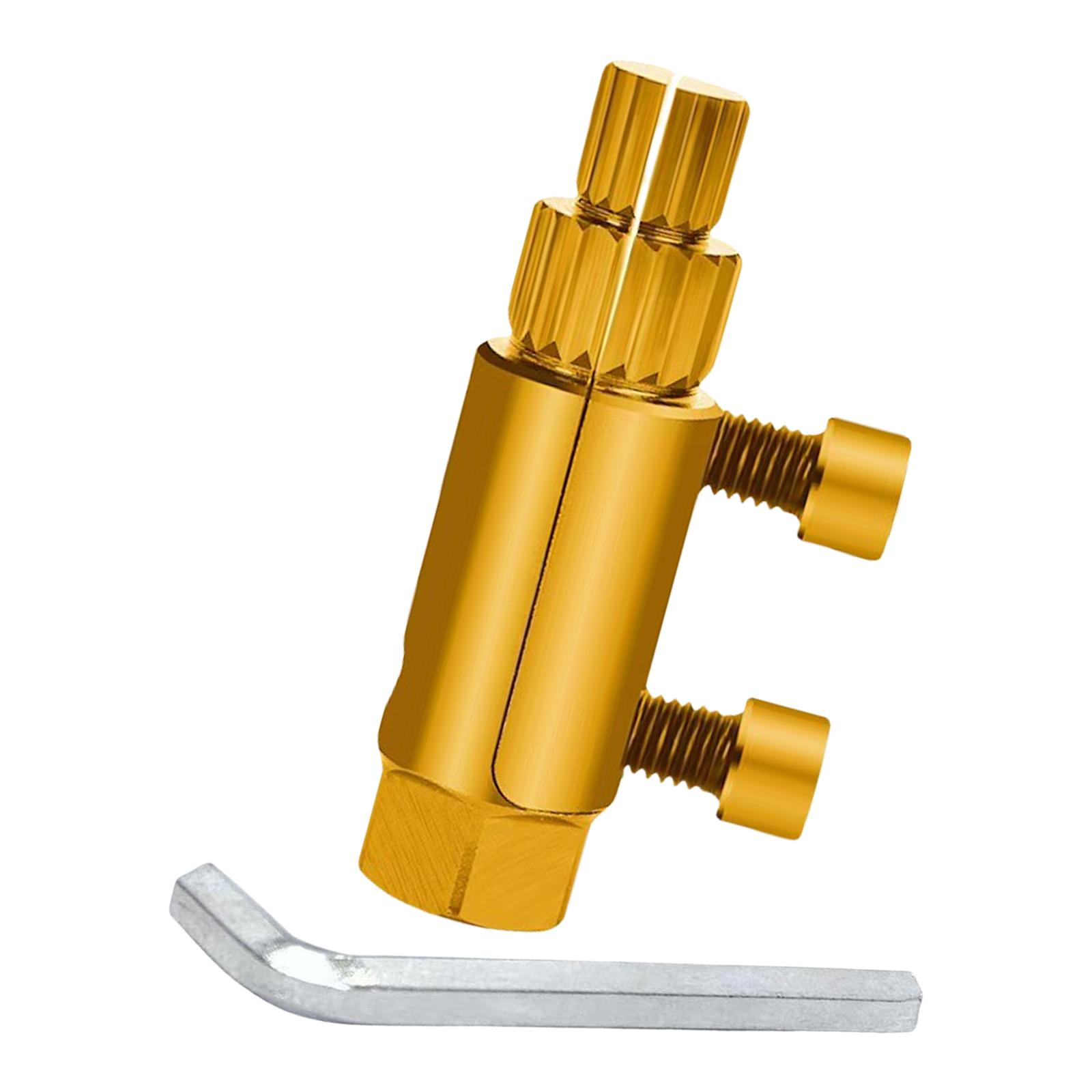 

Практичный набор экстракторов сорванных винтов Easy Out Набор для удаления болтов для поврежденных и сломанных винтов Идеальный подарок для DIY для мужчин золотой