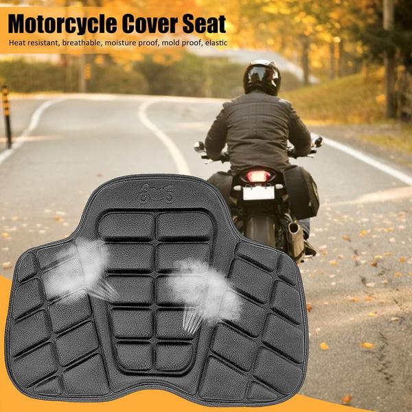 Universal Motorcycle Seat Protect Cushion, Breathable Motorcycle Seat Cover Seat Cushion, 3D Shock Absorption Accessories