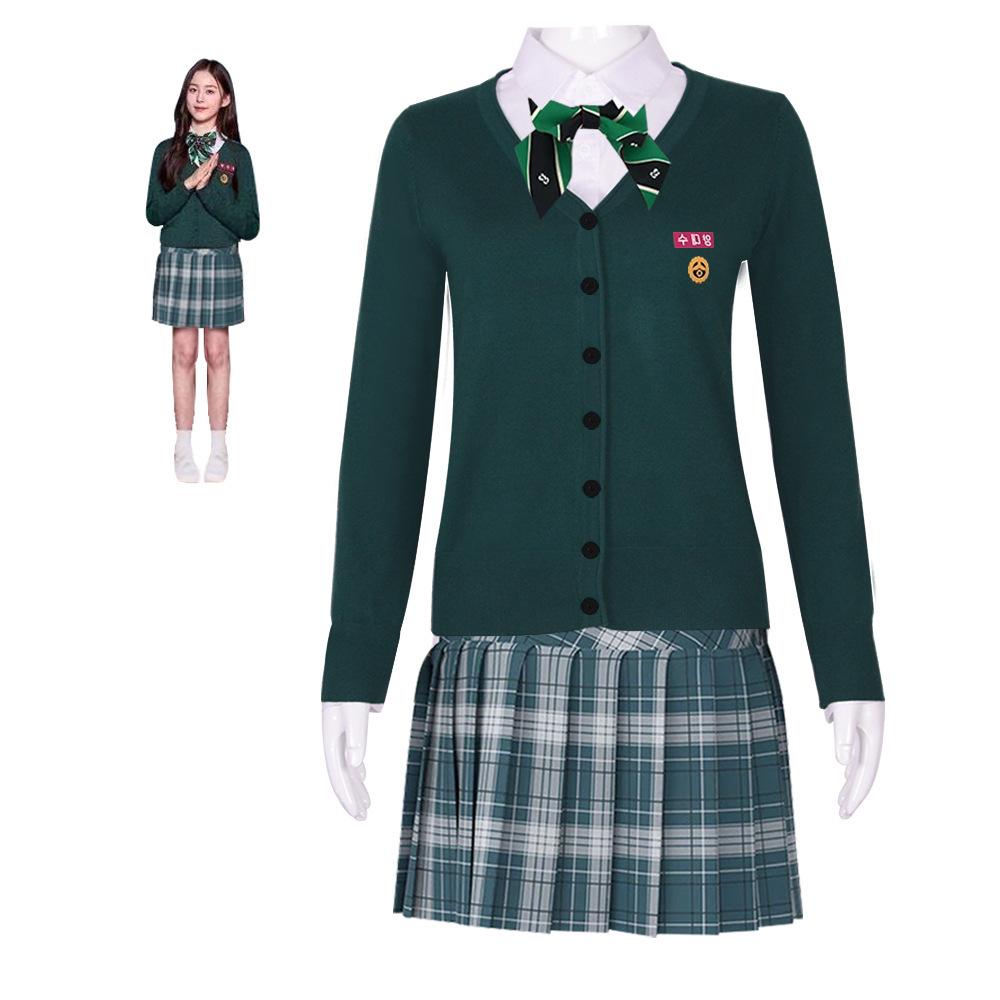 Uniforme Scolastica Cosplay Unisex da 'All of Us Are Dead' - Disponibile