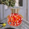 Hummingbird Feeder with Solar Light Water-proof Outdoor Garden Yard Hanging Auto-Lighting Semi-automatic
