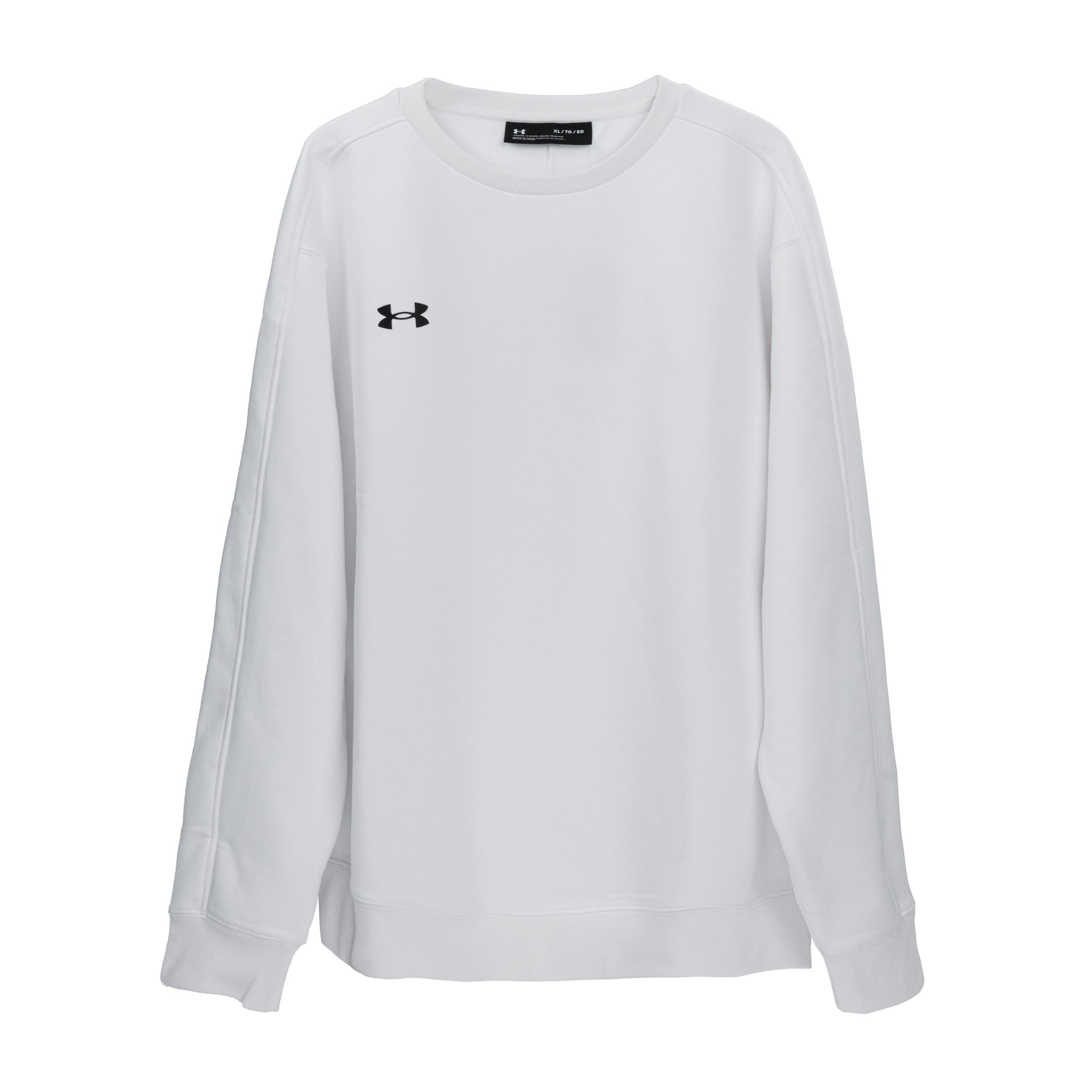 

Under Armour Однотонный свитшот с круглым вырезом и длинными рукавами мужской свитшот 24600304-100