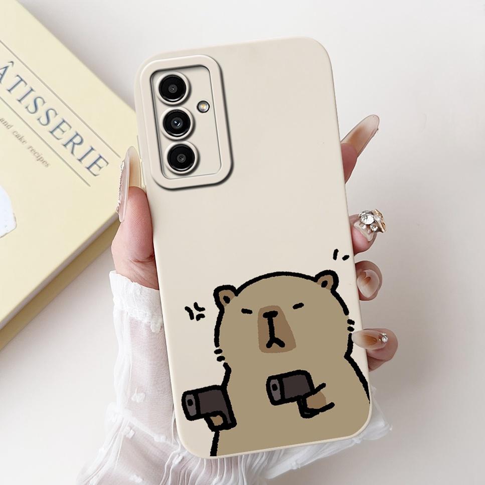 For Samsung Galaxy M52 SM-M526BR Case New Animal Patterns Soft Silicon Cover For Samsung M52 M53 5G" 6.7"Phone Case Funda Bumper