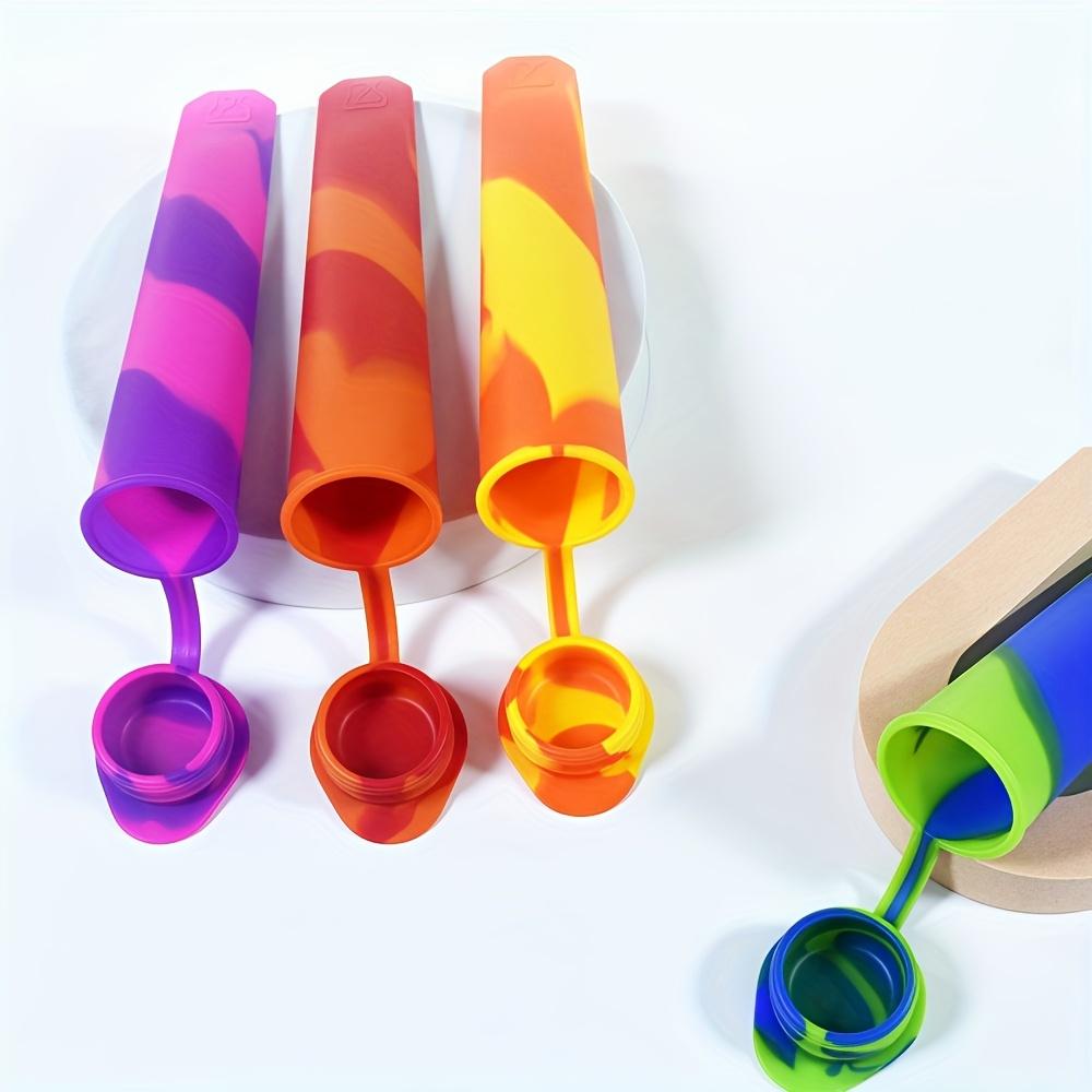 4pcs/8pcs Silicone Popsicle Molds, Reusable and Easily Detachable Popsicle Molds, Yogurt Bars, and Jelly, Kitchen Tools and Accessories