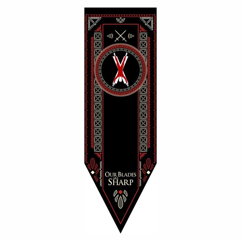 

Thrones Game Of Got House Sigil Tournament Banner Flag Poster Wall 60x19 Decals Bolot