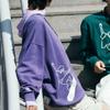 Adidas Trefoil X Chang Cang Xiong & Su Yiming Manga Skateboard Hoodie Women Hoodie Purple IK4316