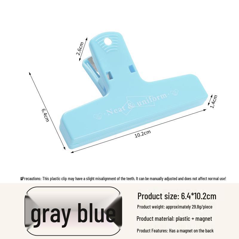 Creative Multifunctional Strong Magnetic Binder Clips for Stationery and File Fastening