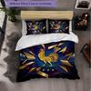 France Football Pattern 3 Pieces Bedding Set Soft Microfiber Duvet Cover with Pillow Cases for Bedroom