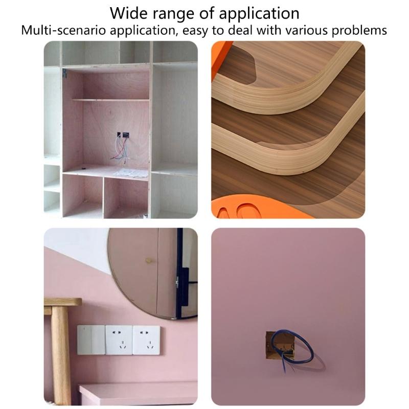 Accuracy Woodworking Template with Adjustable Designs for Accurate Hole Cutting In Furniture and Craft Projects