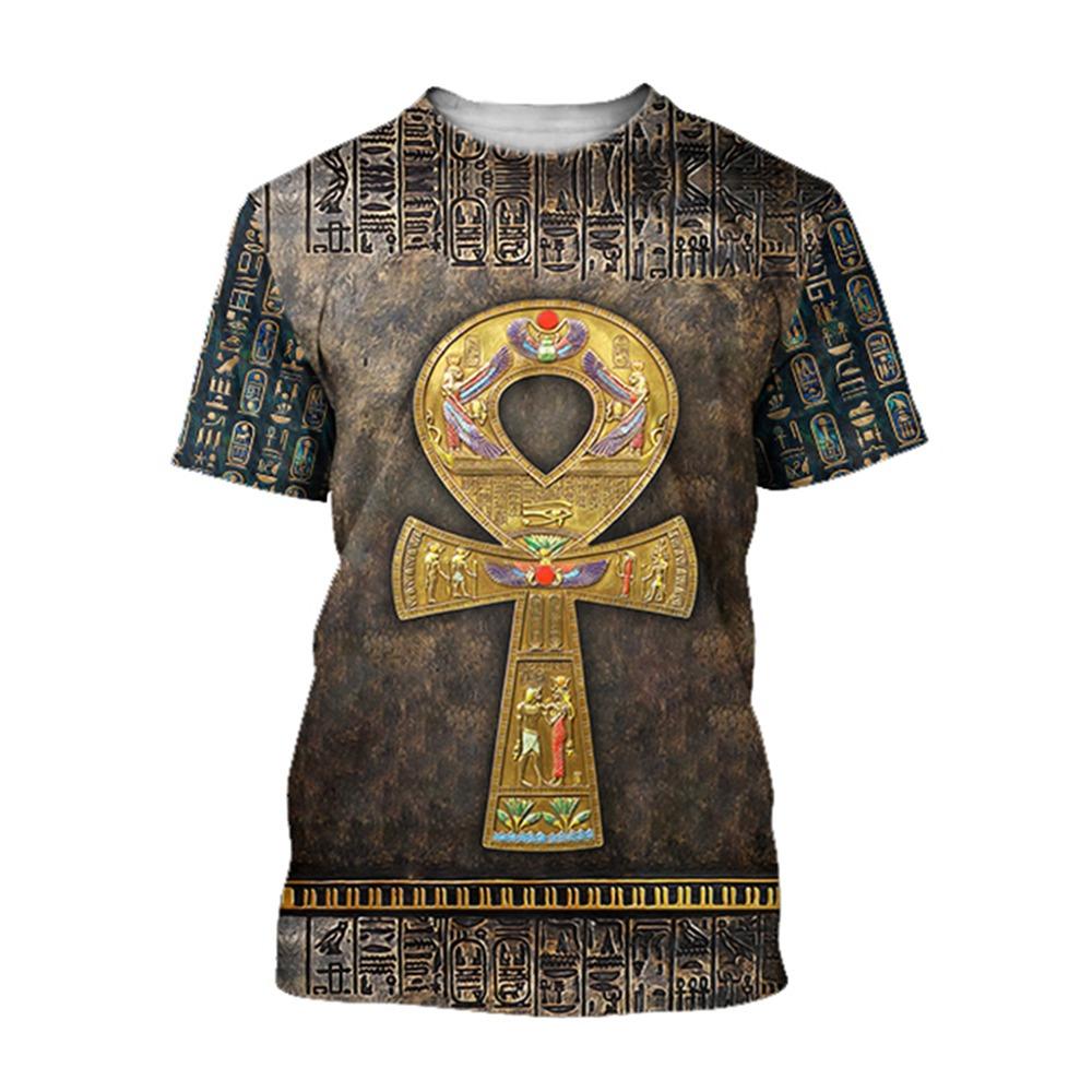 

Футболки Древний Египет Египетский символ Фараон 3D принт Мужчины Женщины Мода Оверсайз Футболка с коротким рукавом Детские Футболки Топы Одежда 6XL