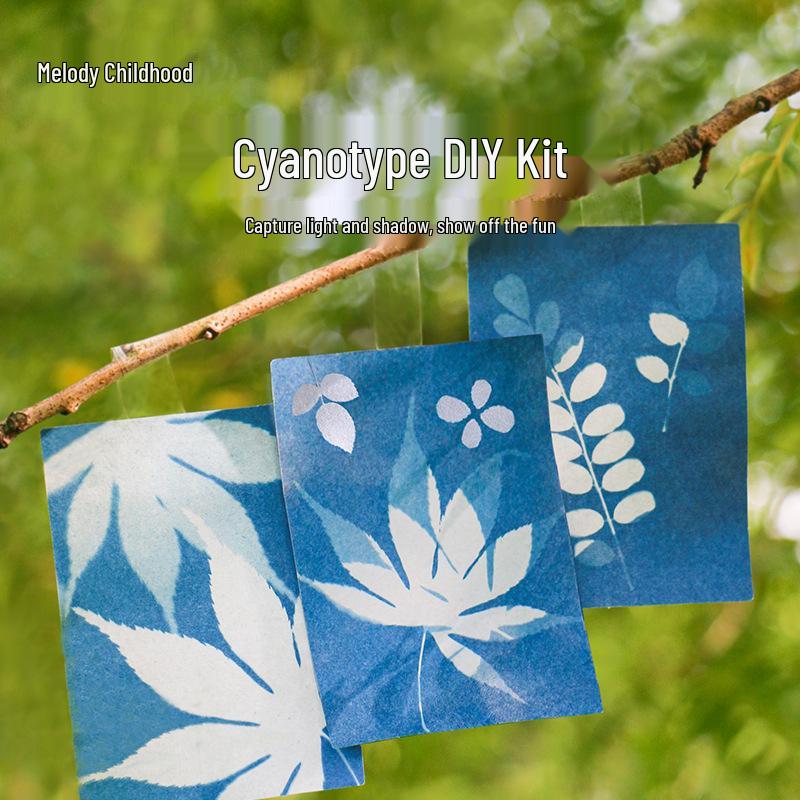 

Meile Childhood Cyanotype DIY Kit: Wet Collodion AB Liquid & Photo Paper Set