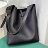 E Nova Bolsa Hobo Bolsa Tote Couro de Vaca Camada Superior Bolsa de Mão Grande Capacidade Bolsa de Mão de Couro Único Bolsa de Braço