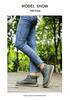 Women's Non-slip Soft Sole Ankle Boots, Spring/Autumn Plus Size Casual Hand-stitched Mother's Shoes