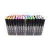 Markers - GRAPHIT - Assorted - 80 Pieces - 2 Japanese Tips - Indelible