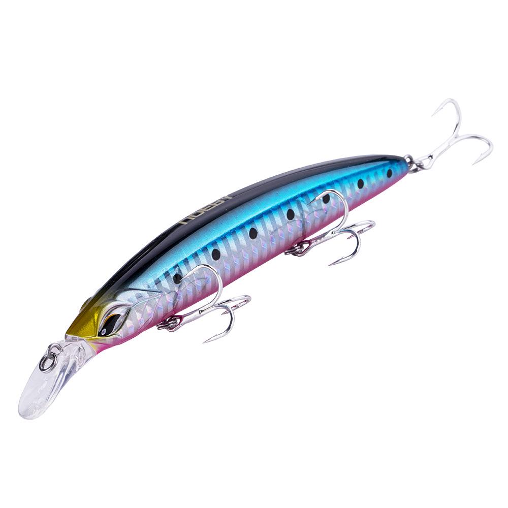 

NOEBY 110mm/19g Floating Minnow Fishing Lure for Asp and Bass - Hard Artificial Bait. 110mm/19g