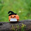 Crochet Positive Encouragement Pumpkin Dolls With Card Home Room Decor Handmade Knitted Pumpkin Desktop Decor Halloween Gifts